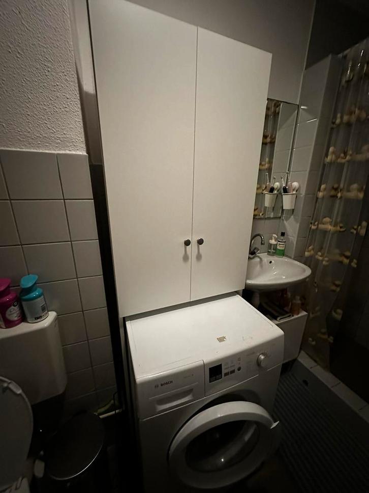 IKEA NYSJÖN Wasmachine Kast, Huis en Inrichting, Kasten | Kledingkasten, Zo goed als nieuw, 150 tot 200 cm, 50 tot 100 cm, 50 tot 75 cm