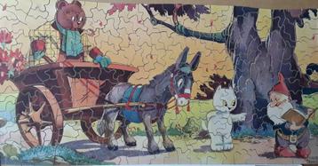 Oude puzzel Bommel en Tom Poes. 310 stukjes. Hout. Compleet. beschikbaar voor biedingen