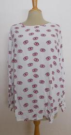 Grappige ogen print tuniek/top van Lieblingsstuck! 40, Maat 38/40 (M), Verzenden, Wit, Zo goed als nieuw