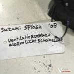 Suzuki Splash 2008 Luchtrooster midden met alarmlichtschakel
