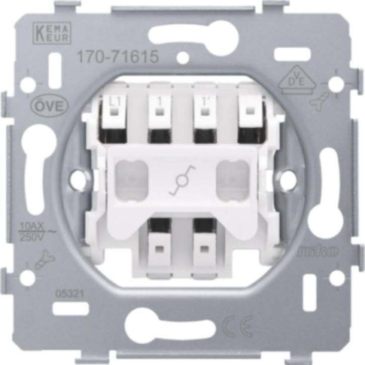 2 Wisselschakelaar en 3 Kruisschakelaar van NIKO, Doe-het-zelf en Verbouw, Elektra en Kabels, Nieuw, Schakelaar, Ophalen of Verzenden