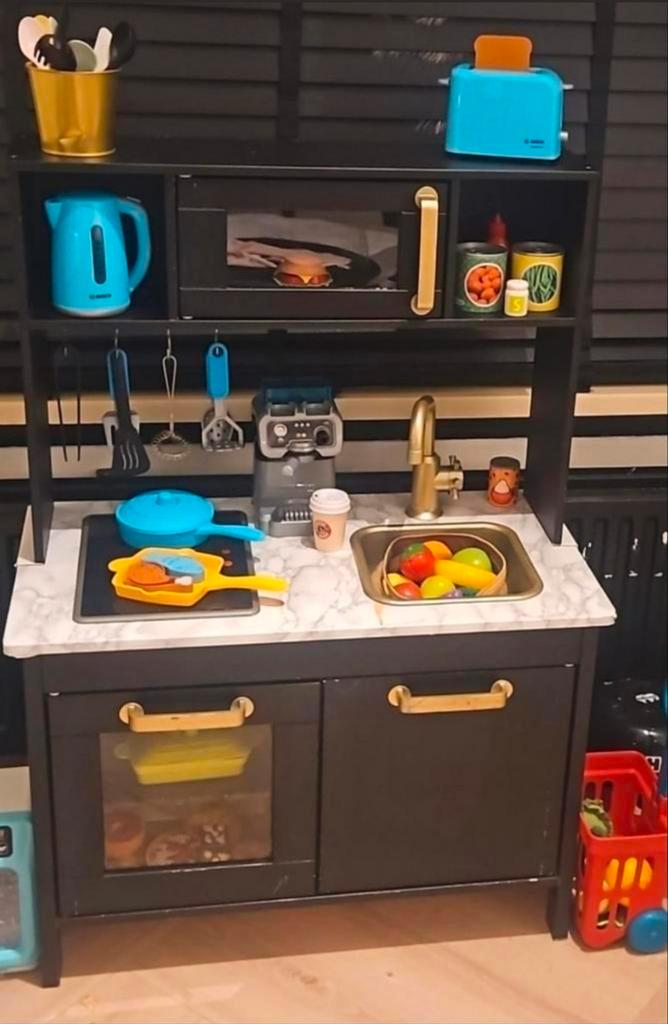 IKEA Speelgoedkeuken  compleet met accessoires ️, Kinderen en Baby's, Speelgoed | Speelkeukens, Zo goed als nieuw, Ophalen of Verzenden