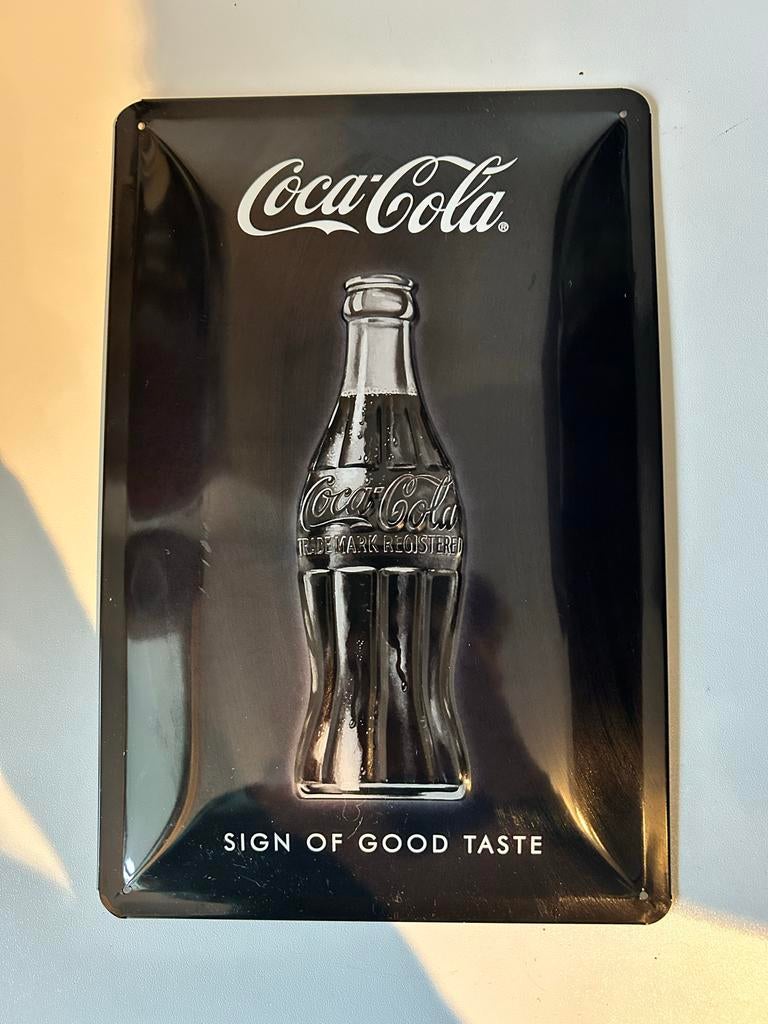 Coca Cola Borden Collectie, Verzamelen, Merken en Reclamevoorwerpen, Ophalen of Verzenden, Gebruikt, Reclamebord