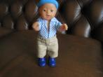 MINI BABY BON POPJE VAN 12 CM ZAPF CREATION JONGEN, Ophalen of Verzenden, Zo goed als nieuw, Babypop