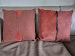 2 terracotta koperkleur sierkussens coco maison timeless, Ophalen of Verzenden, Zo goed als nieuw, Vierkant