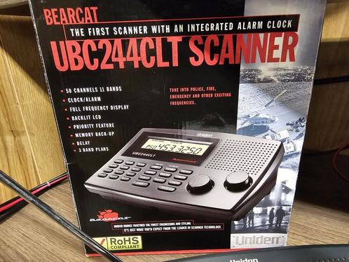 Uniden bearcat ubc 244 clt, Telecommunicatie, Scanners, Zo goed als nieuw, 30 tot 200 kanalen, Ophalen of Verzenden