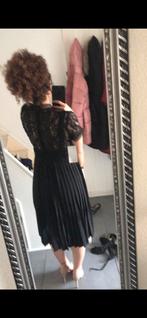Galajurk,feestjurk,kanten jurk, Galajurk, Zwart, Ophalen of Verzenden, Zo goed als nieuw