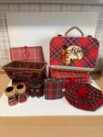 Schotse ruit / Tartan- kerst artikelen, Verzenden, Zo goed als nieuw