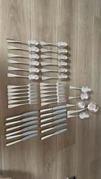 Verzilverd bestek Hollands glad, Ophalen of Verzenden, Zo goed als nieuw, Zilver, Vaatwasserbestendig