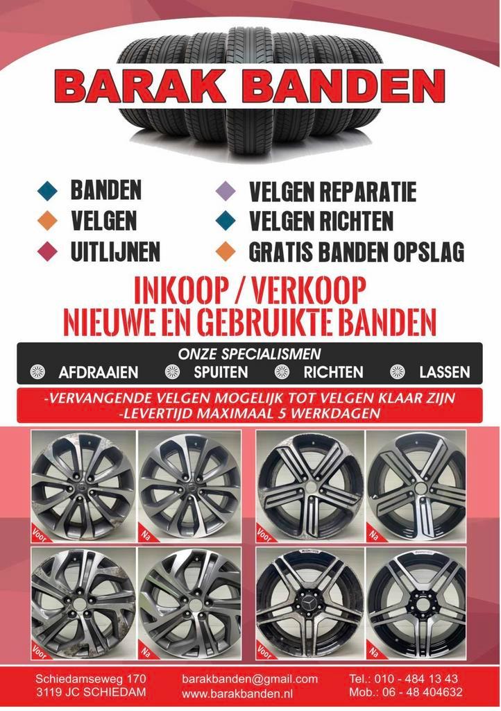 Velgen Spuiten, Reparatie, Auto-onderdelen, Banden en Velgen, Band(en), All Season, Ophalen