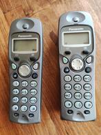 Panasonic KX-TCD410NLM vaste telefoon draadloos DECT, Telecommunicatie, Vaste telefoons | Handsets en Draadloos, Gebruikt, 2 handsets