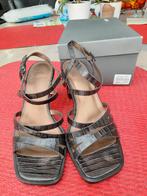 Damessandaal MEXX bruin leer maat 38 zgan, Mexx, Bruin, Zo goed als nieuw, Sandalen of Muiltjes
