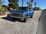 Ford Bronco XLT (bj 1979), Auto's, Blauw, Origineel Nederlands, Handgeschakeld, 5 stoelen