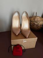 Christian Louboutin So Late Hakken - Nude, Ophalen of Verzenden, Gedragen, Beige, Pumps