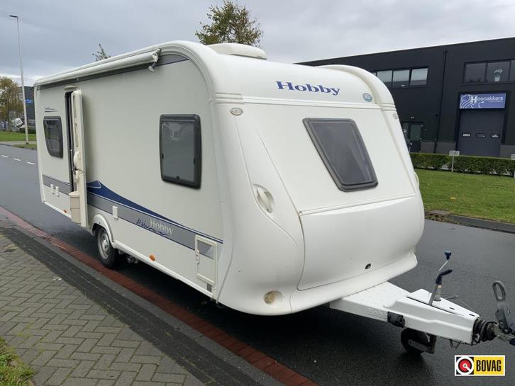 Hobby Excelsior 540 UFE, Caravans en Kamperen, Caravans, Bedrijf, tot en met 4, 1000 - 1250 kg, Rondzit, Hobby, Frans bed, Overige typen