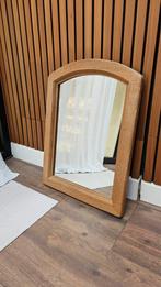 Spiegel met half ronde bovenzijde, Huis en Inrichting, Woonaccessoires | Spiegels, Ophalen, Minder dan 50 cm, Gebruikt, Minder dan 100 cm