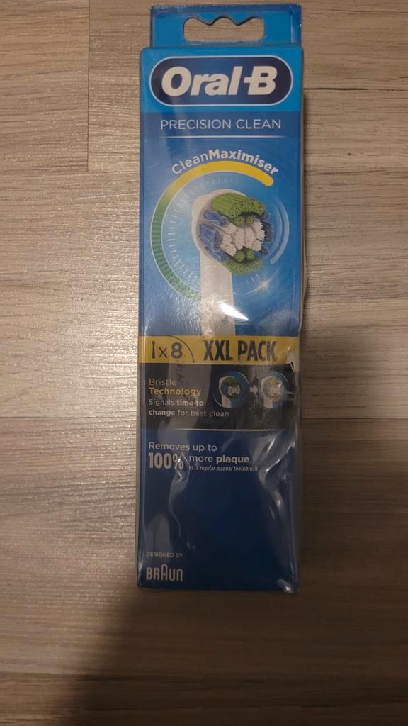 Oral-B Precision Clean Opzetborstels - 8 stuks, Sieraden, Tassen en Uiterlijk, Uiterlijk | Mondverzorging, Nieuw, Opzetborstel
