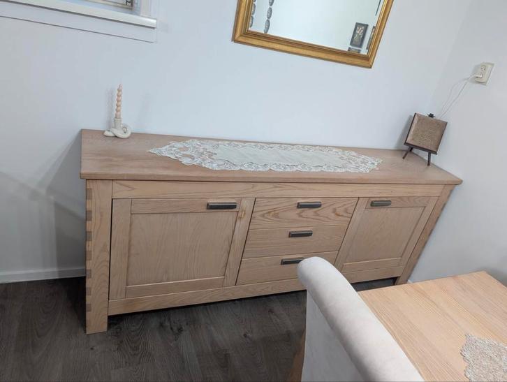 Dressoir, Eettafel & 6 Stoelen - Complete Set!, Huis en Inrichting, Kasten | Dressoirs, Zo goed als nieuw, 150 tot 200 cm, 50 tot 75 cm