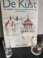 De kust boek Schiermonnikoog en 2 borrel glazen klooster, Ophalen of Verzenden