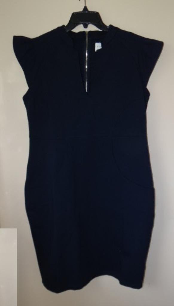 Mooie donkerblauwe DAMSEL IN A DRESS jurk, Kleding | Dames, Jurken, Zo goed als nieuw, Maat 46/48 (XL) of groter, Blauw, Knielengte