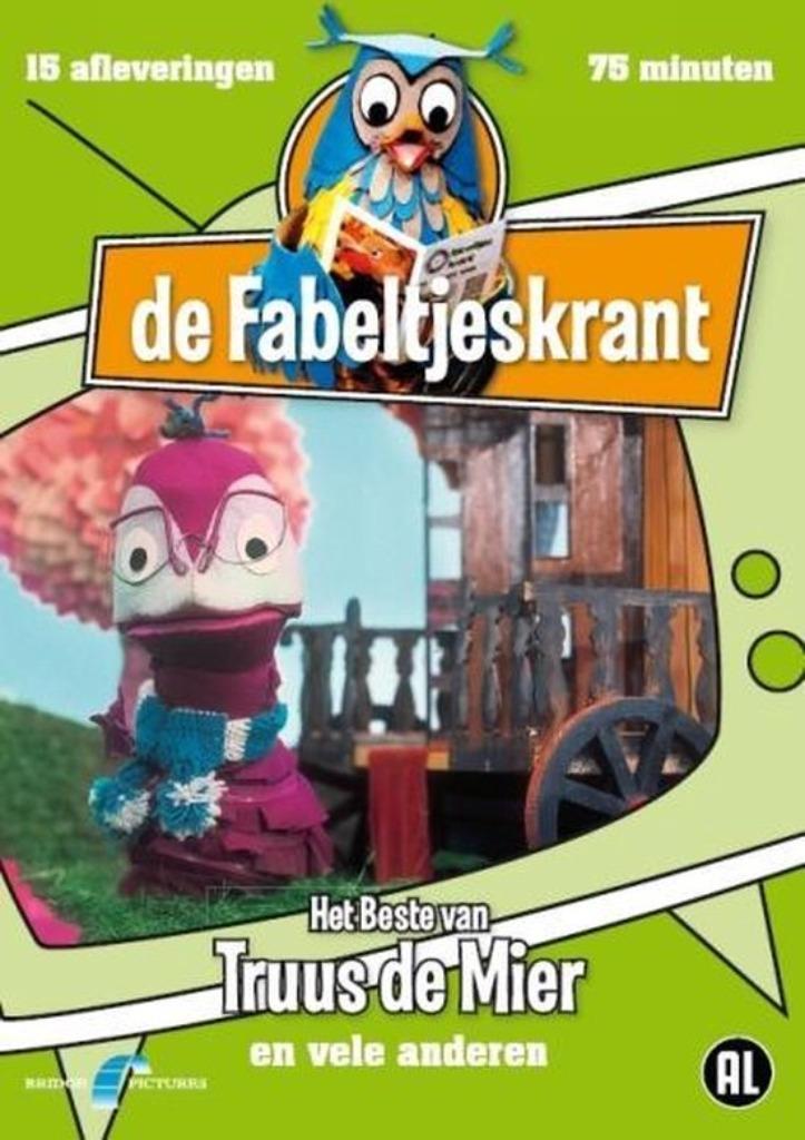 DVD De Fabeltjeskrant - Het Beste Van Truus De Mier, Cd's en Dvd's, Dvd's | Kinderen en Jeugd, Zo goed als nieuw, Tv fictie, Poppen