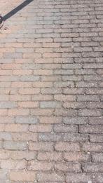 GRATIS 35m2 terrasstenen, Ophalen, Gebruikt, Klinkers, 10 m² of meer