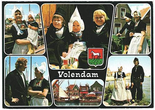 909361	Volendam	NH 1979	_Gelopen met mooie zegel	Postcode, Verzamelen, Ansichtkaarten | Nederland, Gelopen, Noord-Holland, 1960 tot 1980