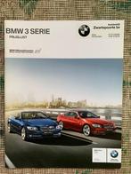 Nederlandse prijslijst BMW 3-serie coupe en cabrio E90 2010, Boeken, Nieuw, Ophalen of Verzenden, BMW, BMW