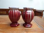 2 art deco keramiek vazen, Thulin