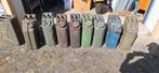 Oorlogse jerrycan, Ophalen, Landmacht