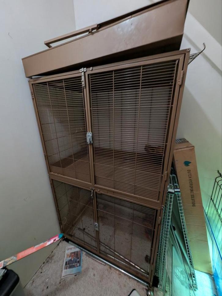 Keddoc animal home penthouse rattenkooi, Dieren en Toebehoren, Knaagdieren en Konijnen | Hokken en Kooien, Gebruikt, Kooi, 90 cm of meer