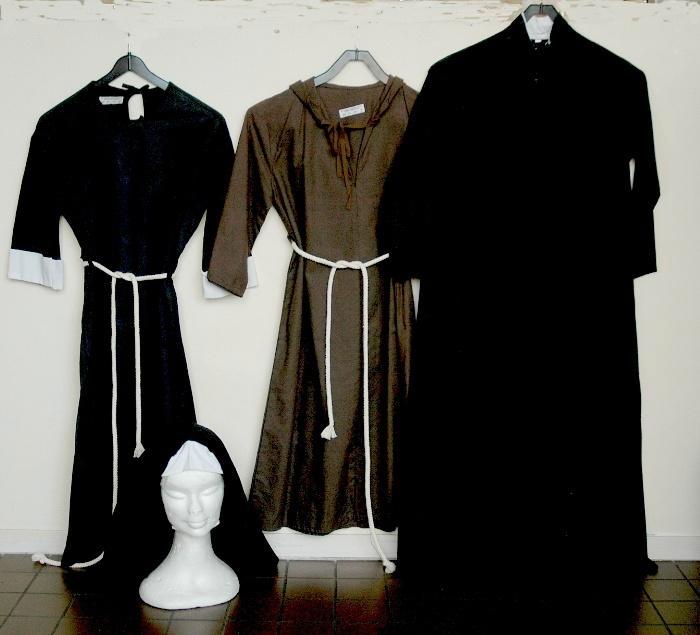 nonnen en paters, Kinderen en Baby's, Carnavalskleding en Verkleedspullen, Jongen of Meisje, 110 t/m 116, Verzenden