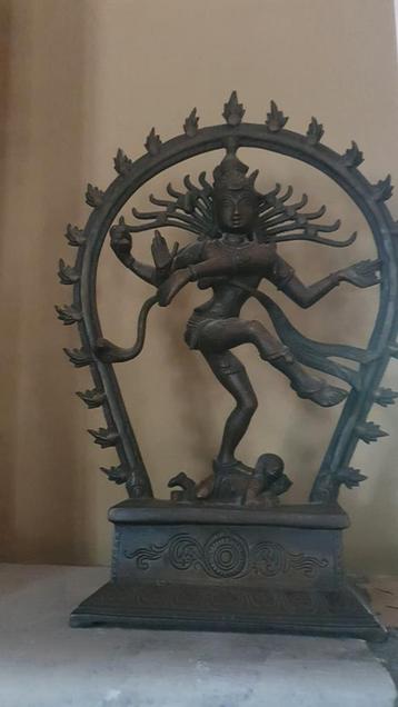 Bronzen Nataraja Beeld - Dansende Shiva beschikbaar voor biedingen