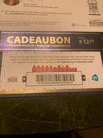 Cadeaubon postcodeloterij kersthuisje, Ophalen of Verzenden, Nieuw