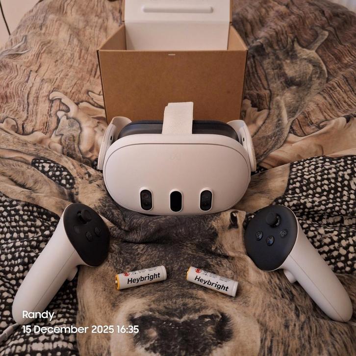 Meta Quest 3 512 GB VR Headset, Spelcomputers en Games, Virtual Reality, Gebruikt, Overige platformen, VR-bril, Ophalen of Verzenden