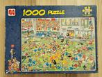 Jan van Haasteren puzzel, 1000, Voetbalkampioenschappen, Ophalen of Verzenden, 500 t/m 1500 stukjes, Gebruikt, Legpuzzel