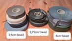 Biesband ongevouwen biaisband verschillende breedtes, Hobby en Vrije tijd, Naaien en Fournituren, Ophalen, Nieuw