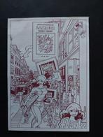 Franka bij Lambiek ansichtkaart, Eén stripboek, Ophalen of Verzenden, Zo goed als nieuw, Henk Kuijpers