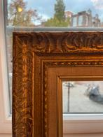 Antieke lijst goudkleurig, Ophalen, Zo goed als nieuw, 75 cm of meer, 50 tot 75 cm