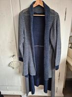 Adia Lang Blauw Vest Maat 46-48 (M), Maat 38/40 (M), Blauw, Ophalen of Verzenden, Adia