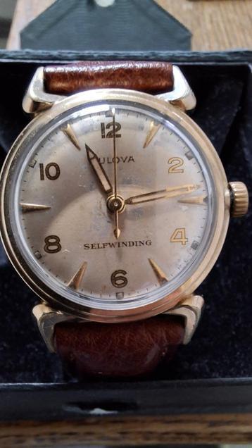 Vintage herenhorloge Bulova Clipper 1953 beschikbaar voor biedingen