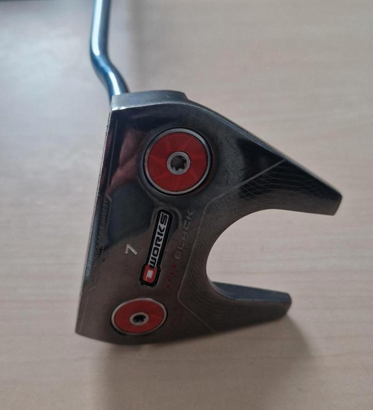 Odyssey O-Works Black 20 #7 Putter, Sport en Fitness, Golf, Zo goed als nieuw, Club, Ophalen of Verzenden