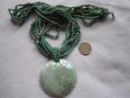 45.  Schitterende oude ketting,  50/55 cm, Sieraden, Tassen en Uiterlijk, Antieke sieraden, Ophalen