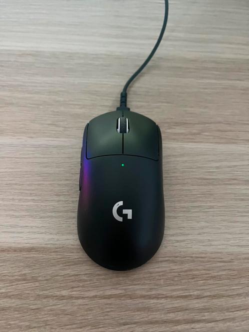 Logitech G Pro X Superlight Wireless Gaming, Computers en Software, Muizen, Gebruikt, Muis, Rechtshandig, Draadloos, Gaming muis