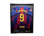 Robert Lewandowski Barcelona 25/26 ingelijst thuis shirt, Buitenlandse clubs, Soccersignings.nl, Shirt, Ophalen of Verzenden