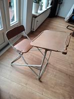 Opklapbaar Italiaans schoolbankje met stoel, Ophalen