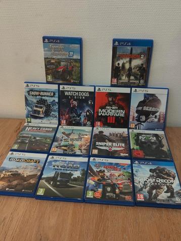 PS4 & PS5 Games - Netjes & Compleet! beschikbaar voor biedingen