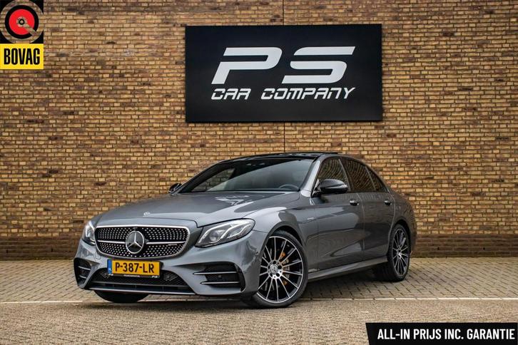 Mercedes E-klasse AMG 43 4Matic Premium Plus, Sfeer, Pano, Auto's, Mercedes-Benz, Bedrijf, Te koop, E-Klasse, 360° camera, 4x4