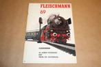 Grote Fleischmann catalogus - 1969, Hobby en Vrije tijd, Modeltreinen | H0, Gelijkstroom, Fleischmann, Zo goed als nieuw, Boek, Tijdschrift of Catalogus