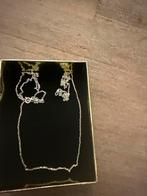 Zilveren ketting - 64 cm, Sieraden, Tassen en Uiterlijk, Enkelbandjes en Enkelkettinkjes, Ophalen of Verzenden, Zo goed als nieuw